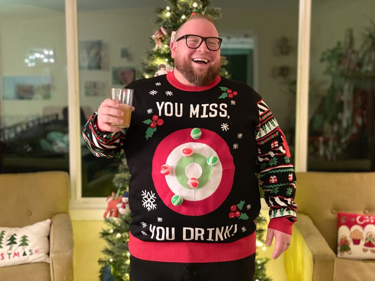 You Miss You Drink Funny Plus Size Ugly Christmas Sweaters for Men