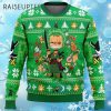 Zoro One Piece Ugly Christmas Sweater 4 4