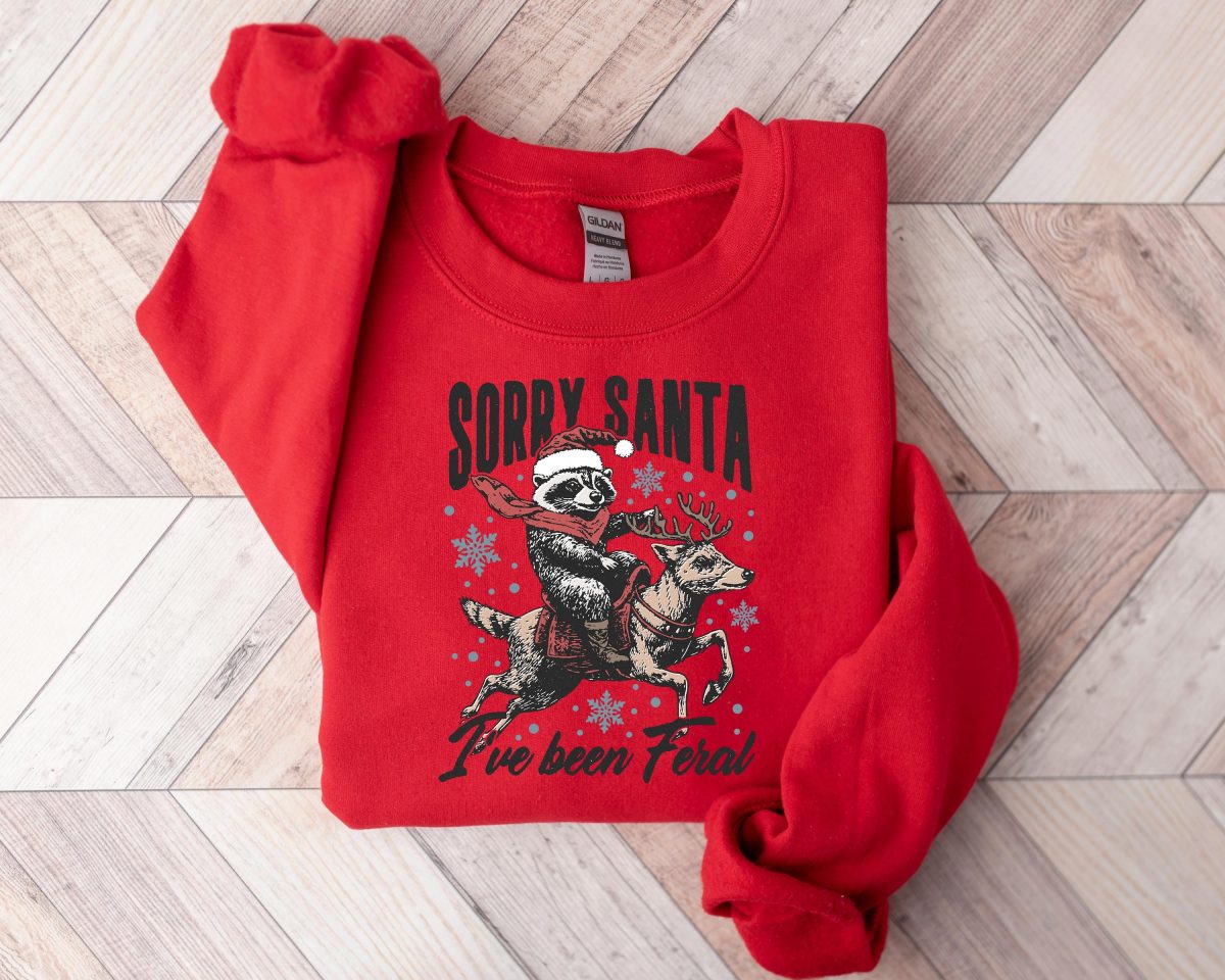 i have Been Feral Sweatshirt Santa Claus Feral Shirt Sorry Santa Shirt Christmas Feral Girl Shirt Santa Feral Sweatshirt Santa Shirt 7 scaled