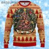 Ball Pine Tree Christmas San Francisco 49ers Ugly Christmas Sweater 1 1