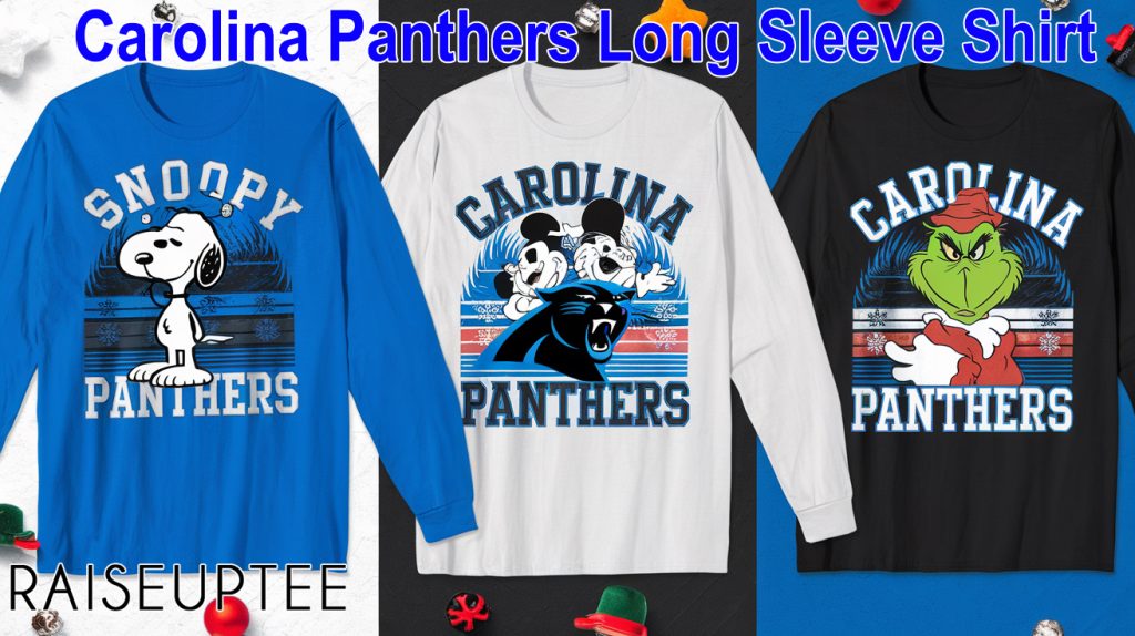 Carolina Panthers Long Sleeve Shirt