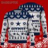 Dallas Cowboys Vintage Design Xmas Tree 2024 Ugly Christmas Sweater 5 5