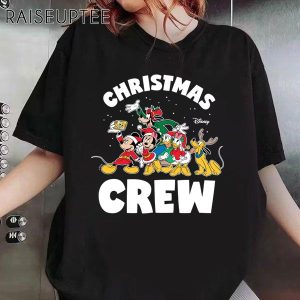 Disney Christmas Crew Cropped Shirt 1 Untitled 2