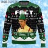 Fact Christmas Is Here The Office Ugly Christmas Sweater 1 1