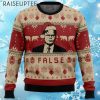 False The Office Ugly Christmas Sweater 4 4