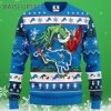 Grinch Detroit Lions Christmas Ugly Sweater 3 3