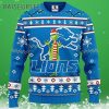 Grinch Ugly Detroit Lions Christmas Sweater 3 3