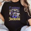 Lamar Jackson Baltimore Ravens Notorious Player Graphic Tee Shirt 3 Untitled 9