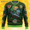 Link Green Ugly Zelda Christmas Sweater 4 4