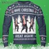 Make Christmas Great Again Funny Trump Dancing Ugly Sweater 3 3