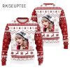 Merry Christmas Taylor Swift Ugly Christmas Sweater Red 2 2