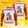 Merry Christmas Taylor Swift Ugly Christmas Sweater Red 4 4