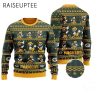 Mickey Mouse Green Bay Packers Ugly Christmas Sweater 2 2