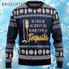 My Blood Type Tequila Ugly Christmas Sweater 4 4