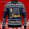 My Blood Type Tequila Ugly Christmas Sweater 5 5