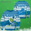 NFL Grinch Detroit Lions Christmas Ugly Sweater Football Gifts 3 3