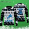 One Pride Detroit Lions Christmas Ugly Sweater 3 3