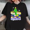 Peanuts Snoopy And Friends Baltimore Ravens Christmas Tree shirt 1 Untitled 2