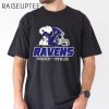 Peanuts Snoopy Baltimore Ravens Forever Win Or Lose Shirt 2 Untitled 14