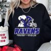 Peanuts Snoopy Baltimore Ravens Forever Win Or Lose Shirt 4 Untitled 6