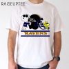 Peanuts Snoopy Woodstock Baltimore Ravens Shirt 2 Untitled 13