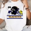 Peanuts Snoopy Woodstock Baltimore Ravens Shirt 3 Untitled 8