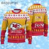 Personalized Merry Christmas Kansas City Chiefs Ugly Christmas Sweater 2024 1 1