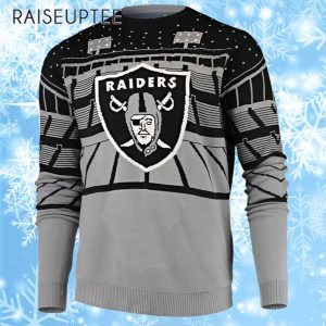 Raiders Ugly Sweater Light Up 1 1