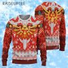 Red Zelda Ugly Christmas Sweater For Fans 1 1