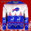 Reindeer Ugly Christmas Sweater Buffalo Bills 5 5