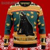 Remember To Wife Black Cat Ugly Christmas Sweater 5 5