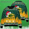 Santa Claus Green Bay Packers Ugly Christmas Sweater 3 3