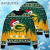 Santa Claus Green Bay Packers Ugly Christmas Sweater 4 4