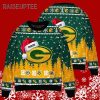 Santa Claus Green Bay Packers Ugly Christmas Sweater 5 5