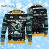 Santa Claus Ho Ho Ho Green Bay Packers Ugly Christmas Sweater 2024 1 1