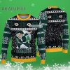 Santa Claus Ho Ho Ho Green Bay Packers Ugly Christmas Sweater 2024 3 3