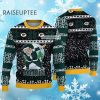 Santa Claus Ho Ho Ho Green Bay Packers Ugly Christmas Sweater 2024 4 4