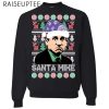 Santa Mike The Office Ugly Christmas Sweater 2 2