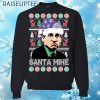 Santa Mike The Office Ugly Christmas Sweater 4 4