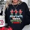 Santas Favorite President Santa Trump Dance Funny Christmas T Shirt 4 Untitled 6