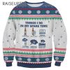 Thing I Do In My Spare Time Busch Light Ugly Christmas Sweater 2 2