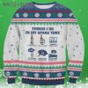 Thing I Do In My Spare Time Busch Light Ugly Christmas Sweater 3 3