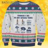 Thing I Do In My Spare Time Busch Light Ugly Christmas Sweater 4 4