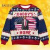 Trump Daddy Home Ugly Christmas Sweater MAGA 2024 Ugly Sweater 4 4