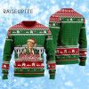 Trump Ill Be Home for Christmas Ugly Sweater Humorous Trump Christmas Sweater President Trump 45 47 Sweater 1 1