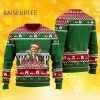 Trump Ill Be Home for Christmas Ugly Sweater Humorous Trump Christmas Sweater President Trump 45 47 Sweater 4 4