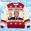 Trump Merry Christmas It’s Gonna Be Yuge Ugly Christmas Sweater