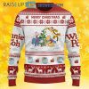 Vintage Winnie The Pooh Christmas Sweater 4 4