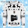 White Batman Ugly Sweater Christmas 1 1