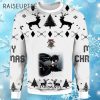 White Batman Ugly Sweater Christmas 4 4